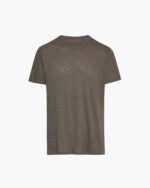 Slub Jersey Crew Neck Tee - Army - Image 6
