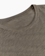 Slub Jersey Crew Neck Tee - Army - Image 7