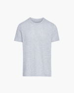 Slub Jersey Crew Neck Tee -  Heather Grey - Image 6