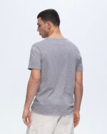 Slub Jersey Chroma Wash Short Sleeve Crew Neck Tee - Shark - Image 3