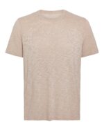 Slub Jersey Crew Neck Tee - French Oak - Image 6