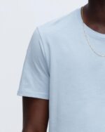 Classic Jersey Crew Neck Tee - Blue - Image 5