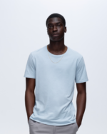 Classic Jersey Crew Neck Tee - Blue
