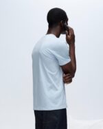 Classic Jersey Crew Neck Tee - Blue - Image 3