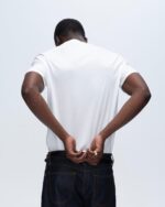 Classic Jersey Crew Neck Tee - White - Image 4