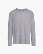 Slub Jersey Chroma Wash Long Sleeve Destroyed Wash Tee - Shark - Image 6