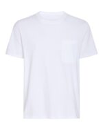 Heavyweight Jersey Crew Neck Tee - White - Image 6