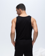 Modal Jersey Tank - Black - Image 3