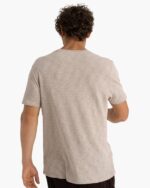 Slub Jersey Crew Neck Tee - French Oak - Image 4