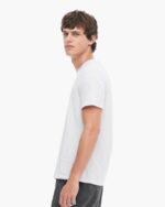 Slub Jersey Crew Neck Tee - Silver - Image 2