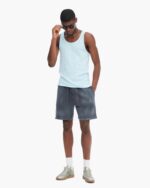 Slub Jersey Tank - Ocean Blue