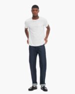 Donegal Jersey Short Sleeve Pocket Tee - H. Silver