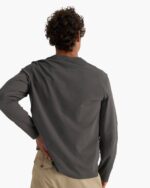 Heavyweight Jersey Long Sleeve Crew - Coal - Image 5