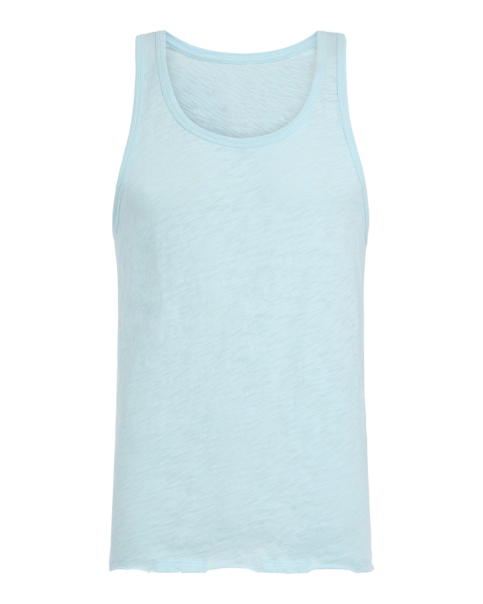 Slub Jersey Tank - Ocean Blue - Image 5