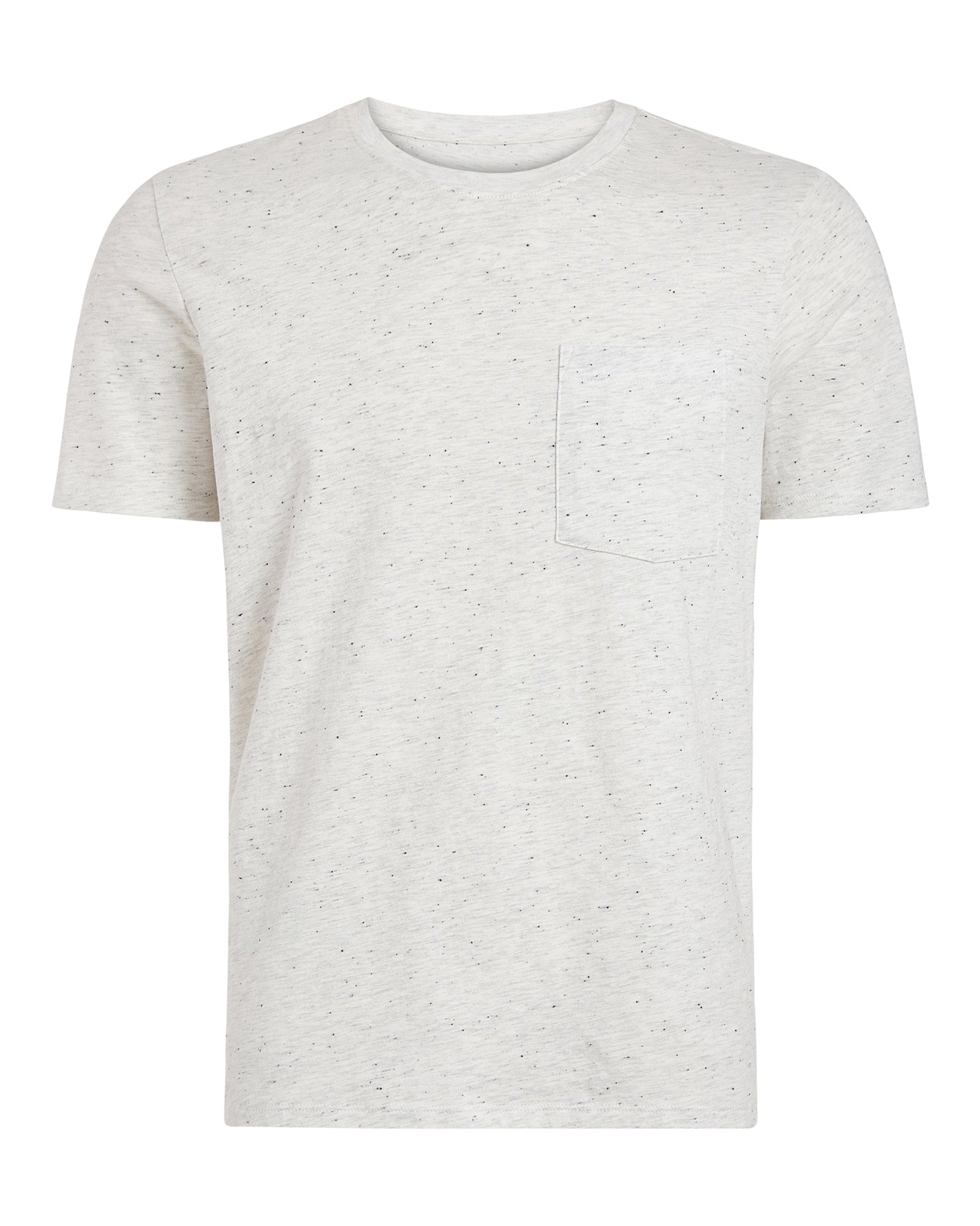 Donegal Jersey Short Sleeve Pocket Tee - H. Silver - Image 5
