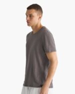 Slub Jersey Crew Neck Tee - Onyx - Image 2